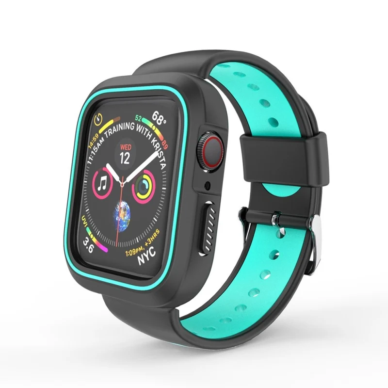 Mega zäh Apple Watch Series 1-3 42mm Silikon / TPU armband