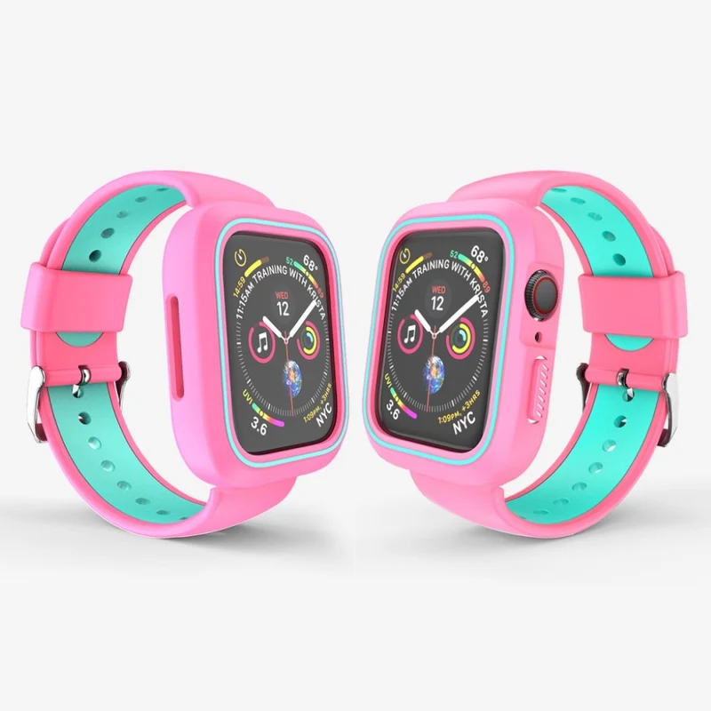 Mega zäh Apple Watch Series 1-3 42mm Silikon / TPU armband