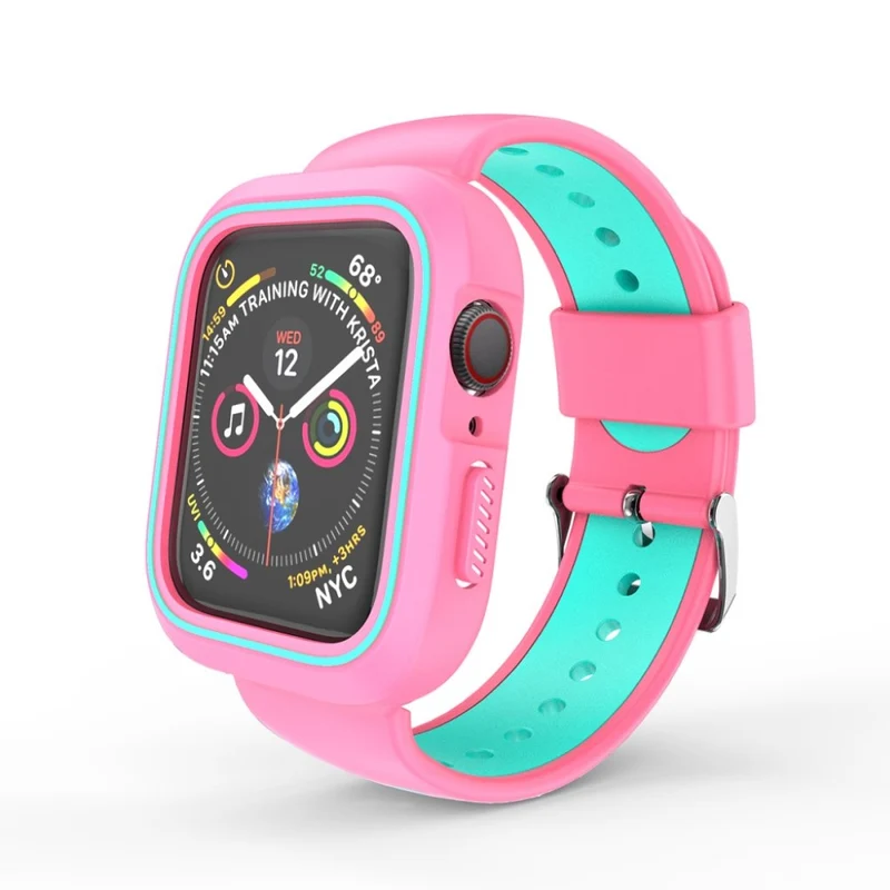 Mega zäh Apple Watch Series 1-3 42mm Silikon / TPU armband