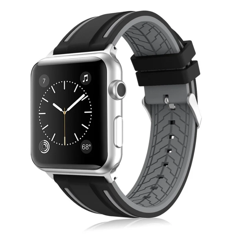 Bequem Apple Watch Series 1-3 42mm Silikon / TPU armband