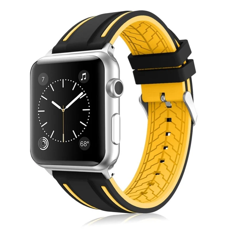 Bequem Apple Watch Series 1-3 42mm Silikon / TPU armband