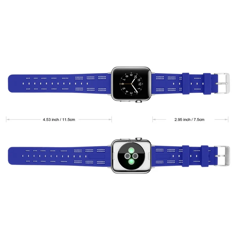 Wunderbar Apple Watch Series 1-3 42mm Silikon / TPU armband