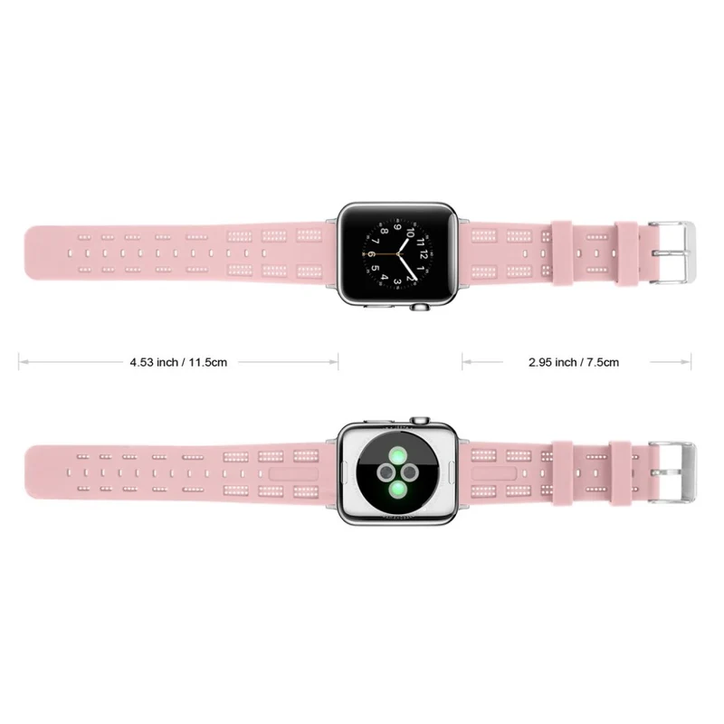 Wunderbar Apple Watch Series 1-3 42mm Silikon / TPU armband