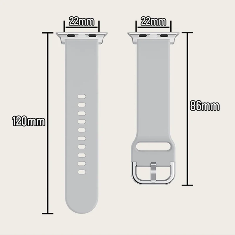 Super cool Apple Watch Series 7 45mm Silikon / TPU armband