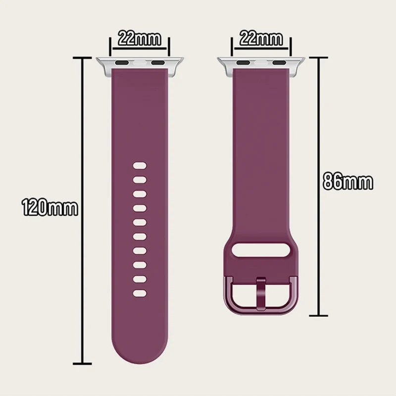 Super cool Apple Watch Series 7 45mm Silikon / TPU armband