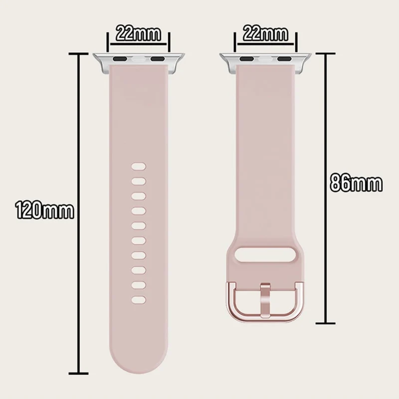 Super cool Apple Watch Series 7 45mm Silikon / TPU armband
