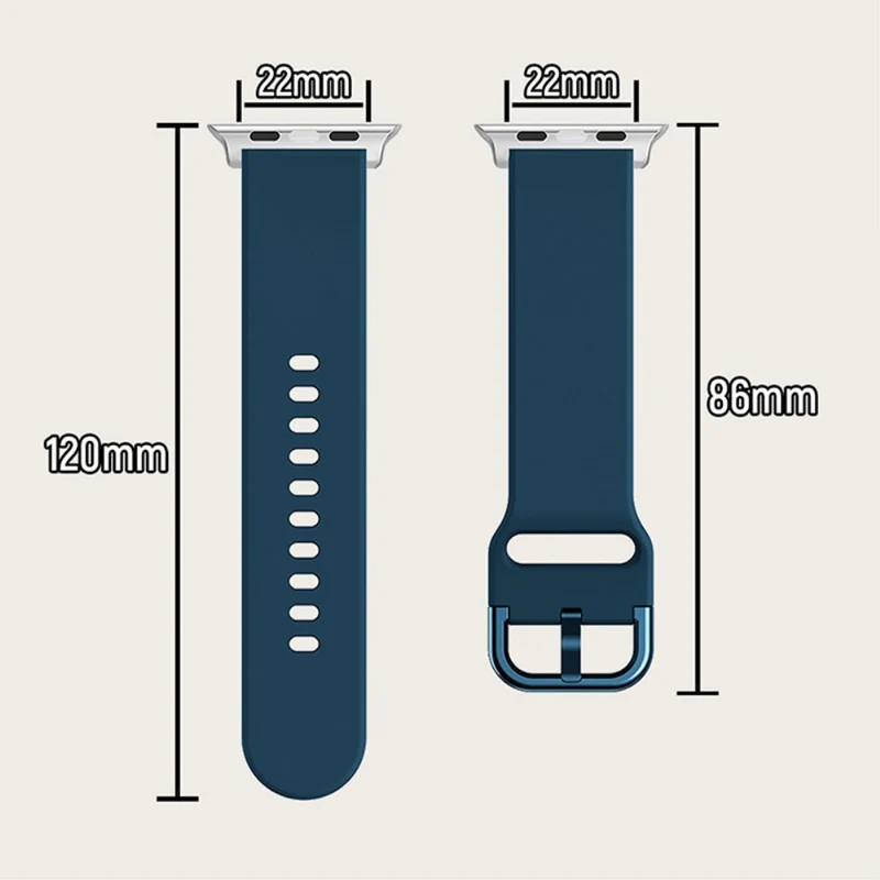Super cool Apple Watch Series 7 45mm Silikon / TPU armband