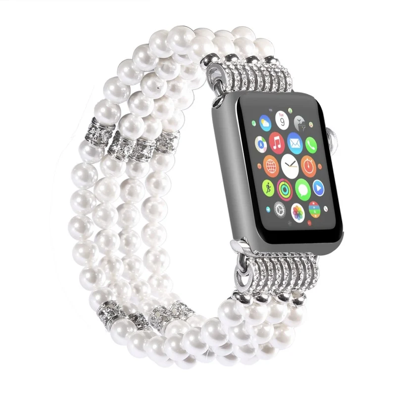 Sehr reizvoll Apple Watch Series 7 45mm Strass armband