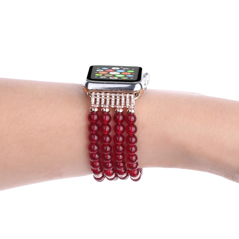 Sehr reizvoll Apple Watch Series 7 45mm Strass armband