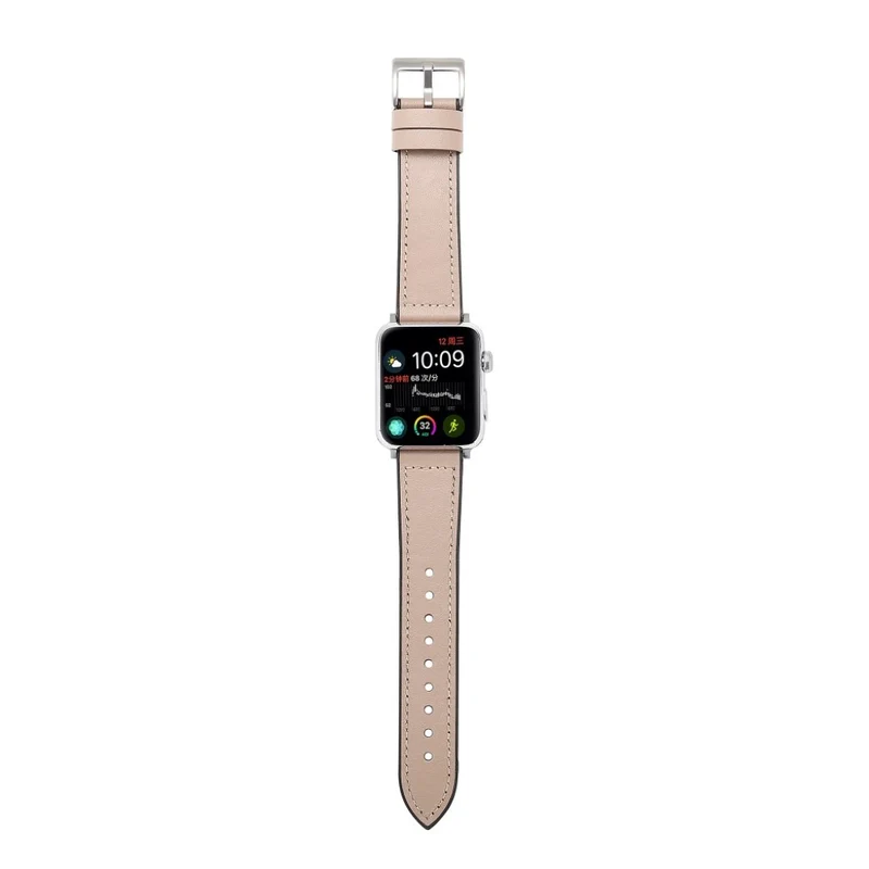 Apple Watch Series 4 44mm Kunstleder und Silikon / TPU armband