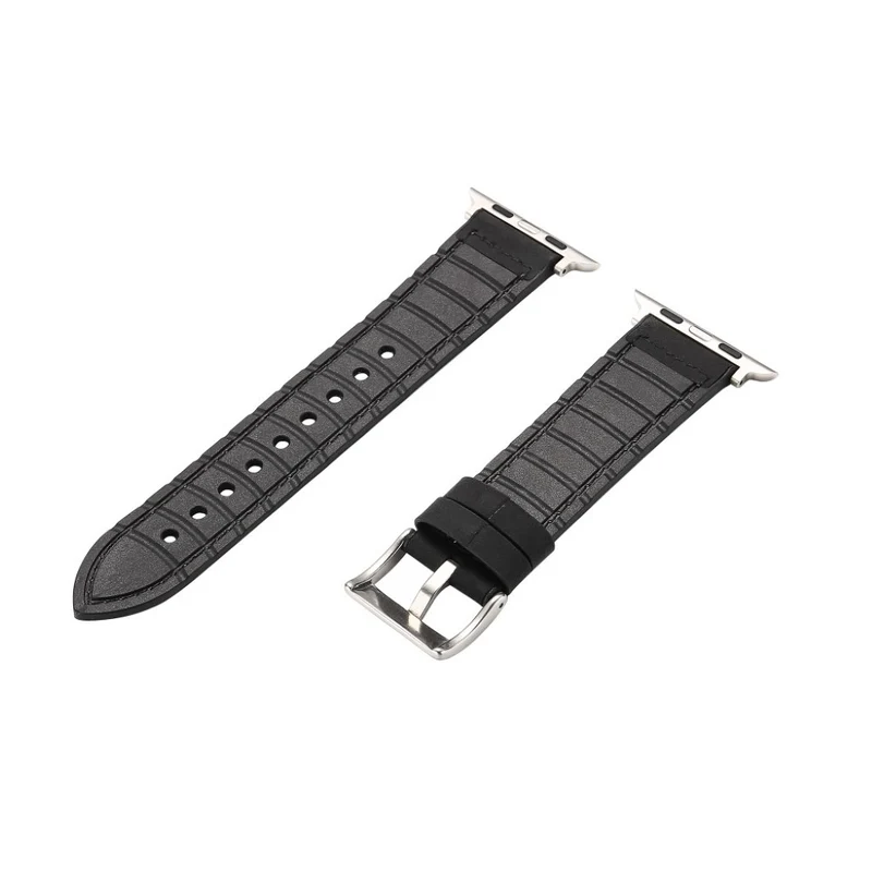 Sehr haltbar Apple Kunstleder und Silikon / TPU armband