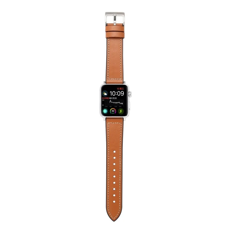 Sehr haltbar Apple Kunstleder und Silikon / TPU armband