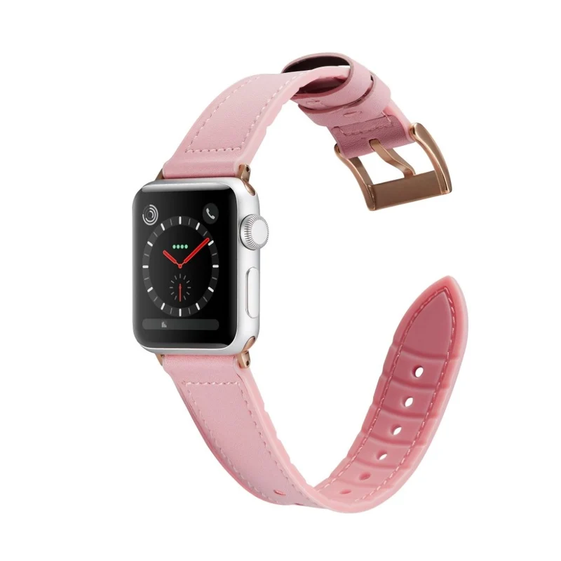 Supersauber Apple Watch Series 4 40mm Kunstleder armband
