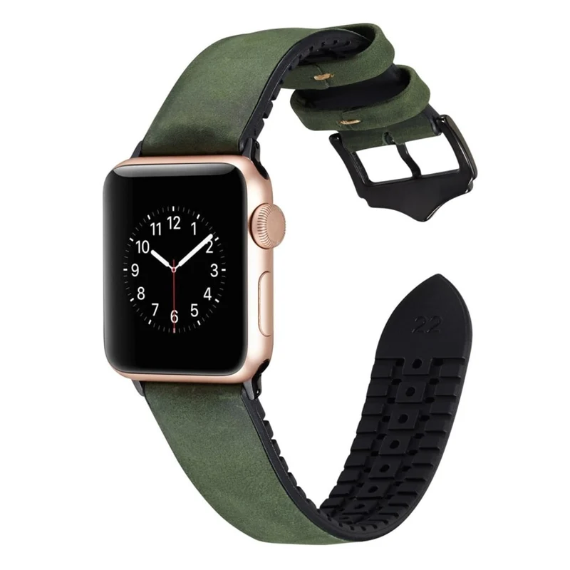 Supersauber Apple Watch Series 4 40mm Kunstleder armband