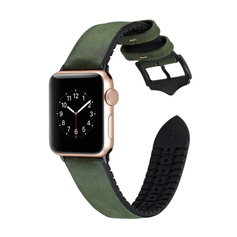 Supersauber Apple Watch Series 4 40mm Kunstleder armband