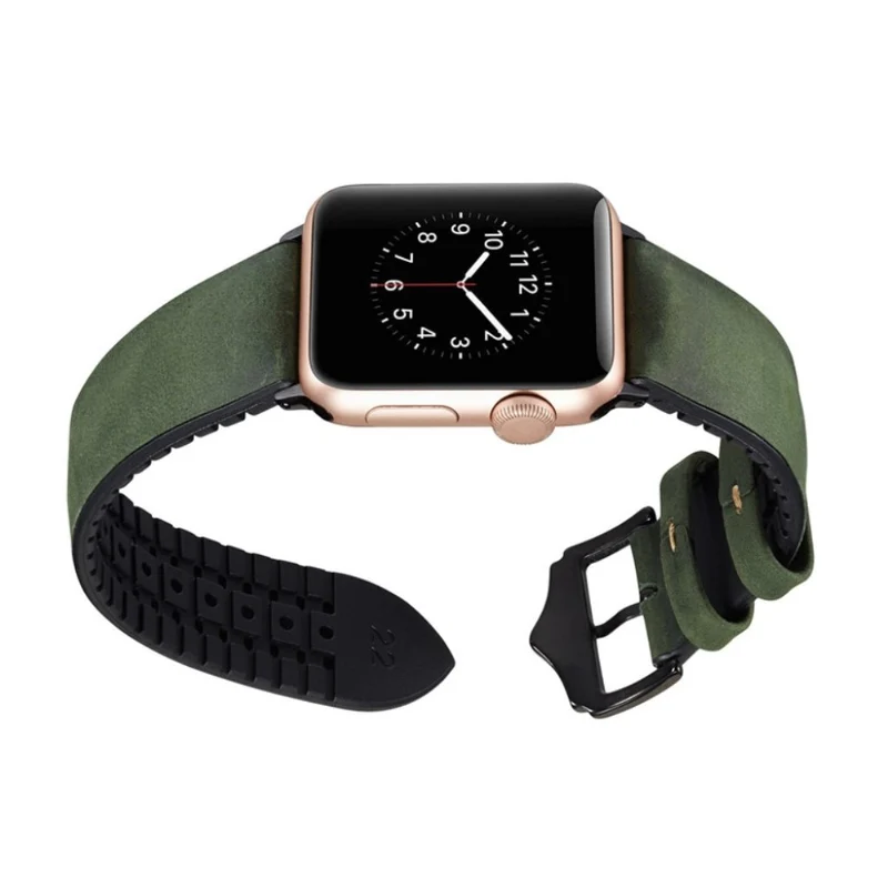 Supersauber Apple Watch Series 4 40mm Kunstleder armband