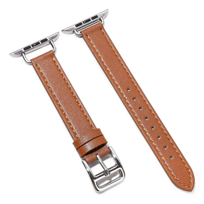 Bequem Apple Watch Series 7 45mm Kunstleder armband