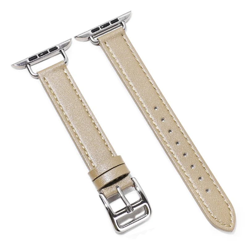 Bequem Apple Watch Series 7 45mm Kunstleder armband
