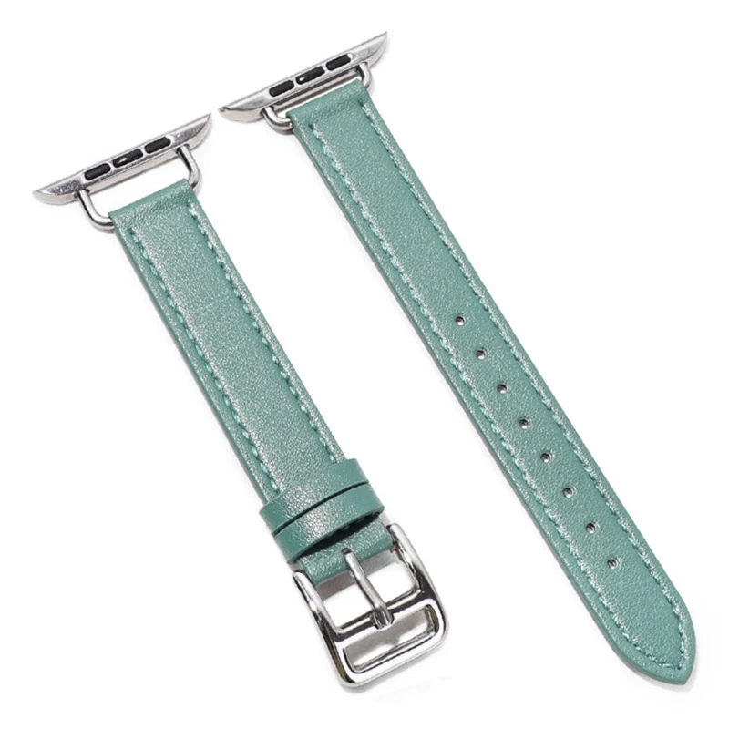 Bequem Apple Watch Series 7 45mm Kunstleder armband