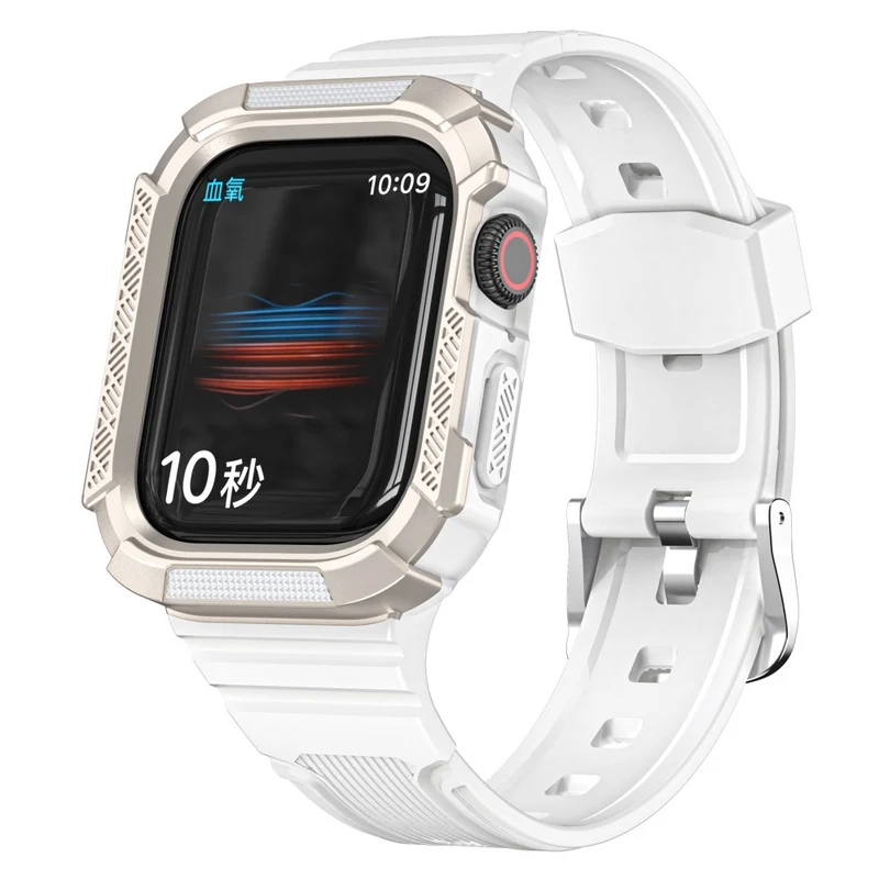 Apple Watch Series 7 45mm Plastik und Silikon / TPU armband