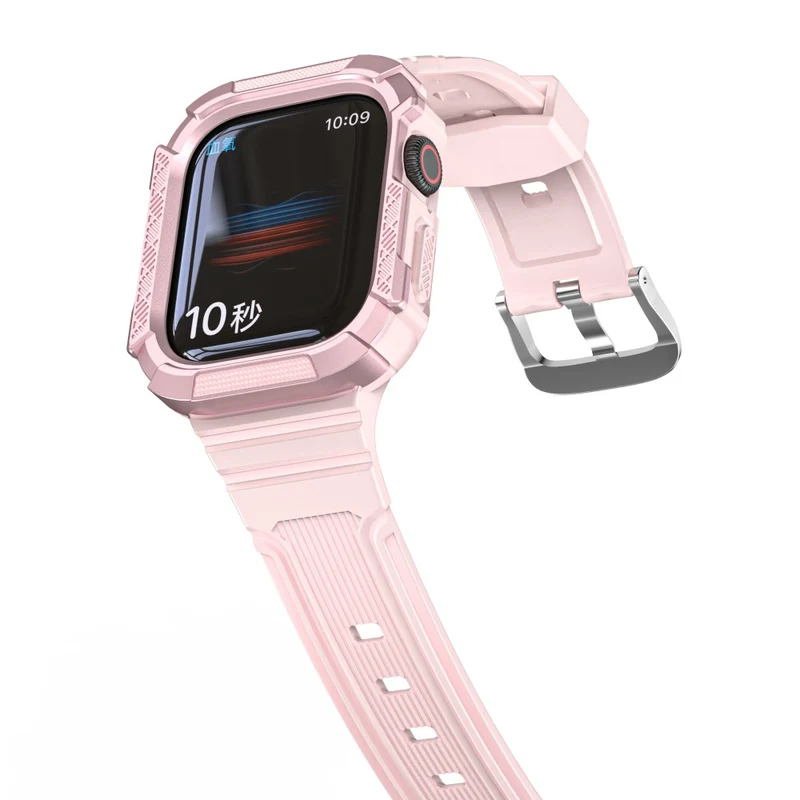 Apple Watch Series 7 45mm Plastik und Silikon / TPU armband
