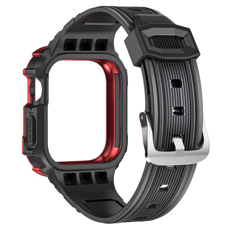 Apple Watch Series 7 45mm Plastik und Silikon / TPU armband