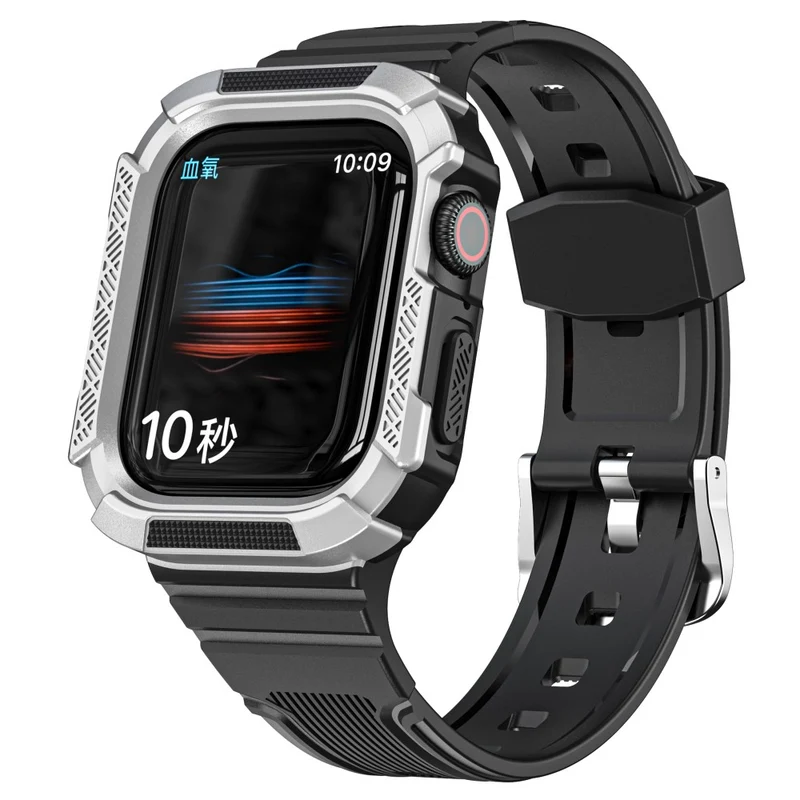 Apple Watch Series 7 45mm Plastik und Silikon / TPU armband