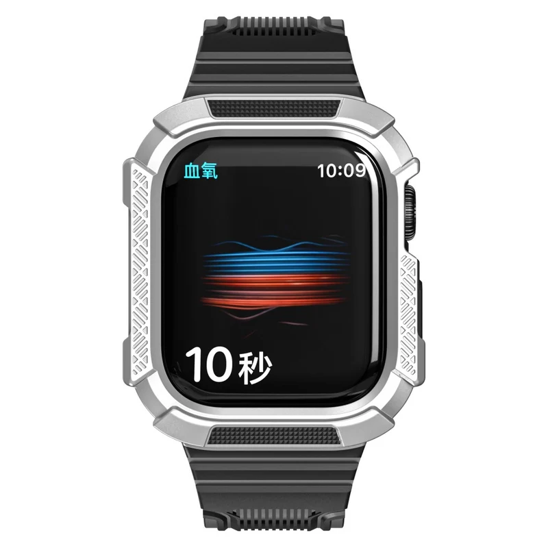 Apple Watch Series 7 45mm Plastik und Silikon / TPU armband