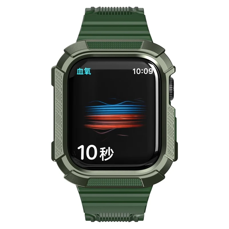 Apple Watch Series 7 45mm Plastik und Silikon / TPU armband
