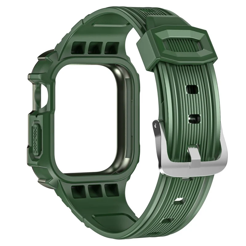Apple Watch Series 7 45mm Plastik und Silikon / TPU armband