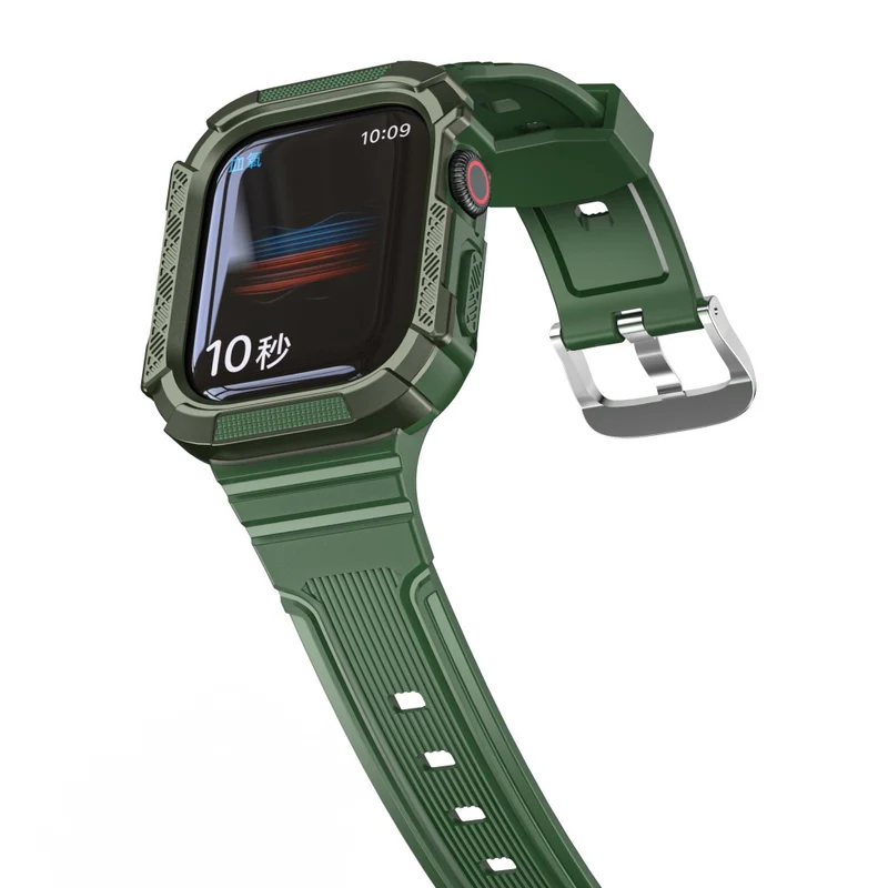 Apple Watch Series 7 45mm Plastik und Silikon / TPU armband