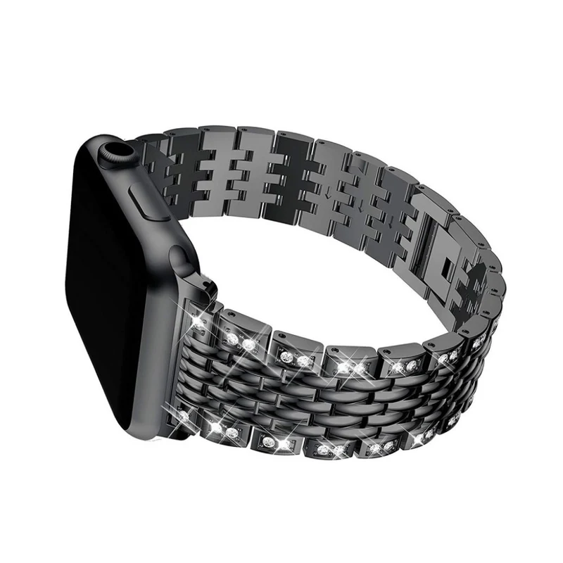 Cool Apple Watch Series 4 44mm Metall und Strass armband
