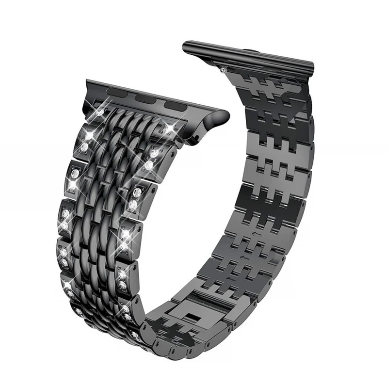 Cool Apple Watch Series 4 44mm Metall und Strass armband