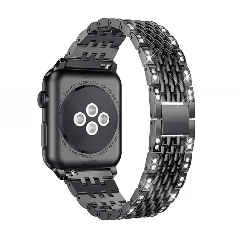 Cool Apple Watch Series 4 44mm Metall und Strass armband