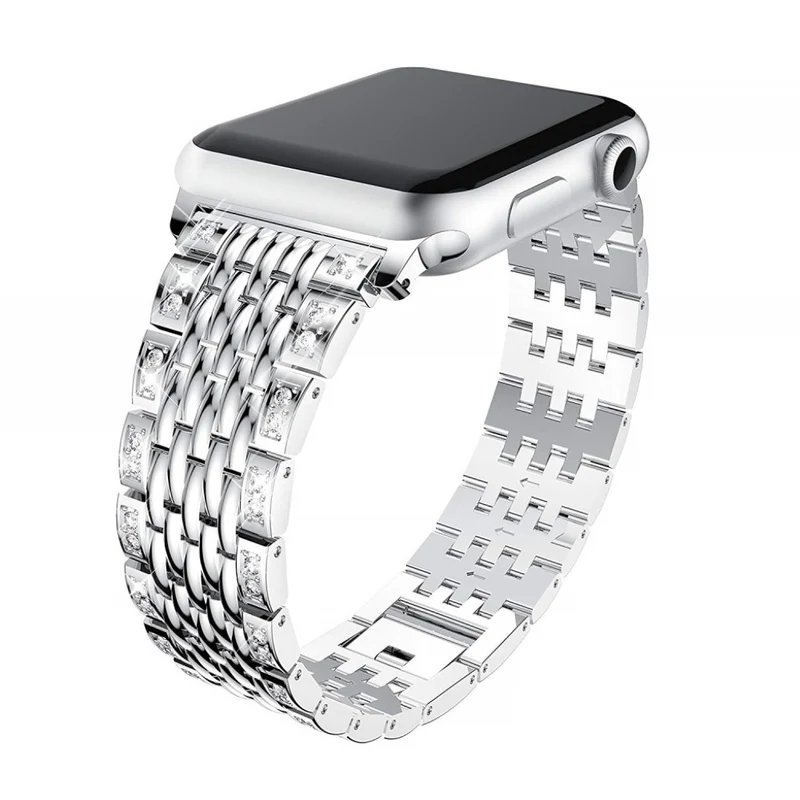 Cool Apple Watch Series 4 44mm Metall und Strass armband