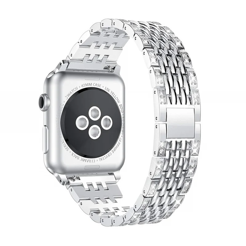 Cool Apple Watch Series 4 44mm Metall und Strass armband