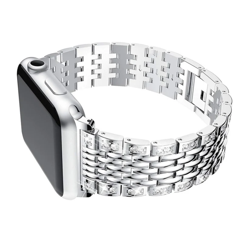 Cool Apple Watch Series 4 44mm Metall und Strass armband
