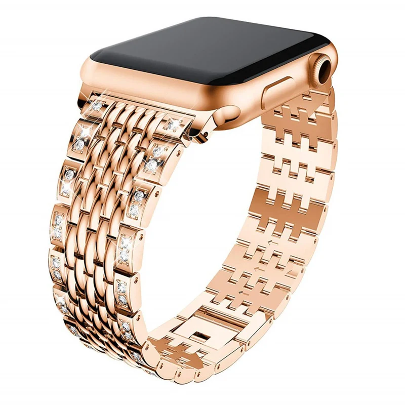 Cool Apple Watch Series 4 44mm Metall und Strass armband