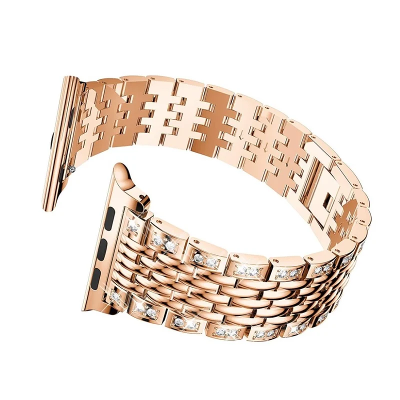 Cool Apple Watch Series 4 44mm Metall und Strass armband