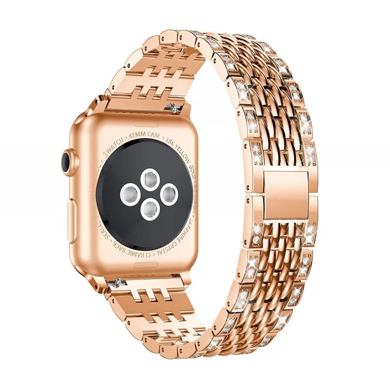 Cool Apple Watch Series 4 44mm Metall und Strass armband