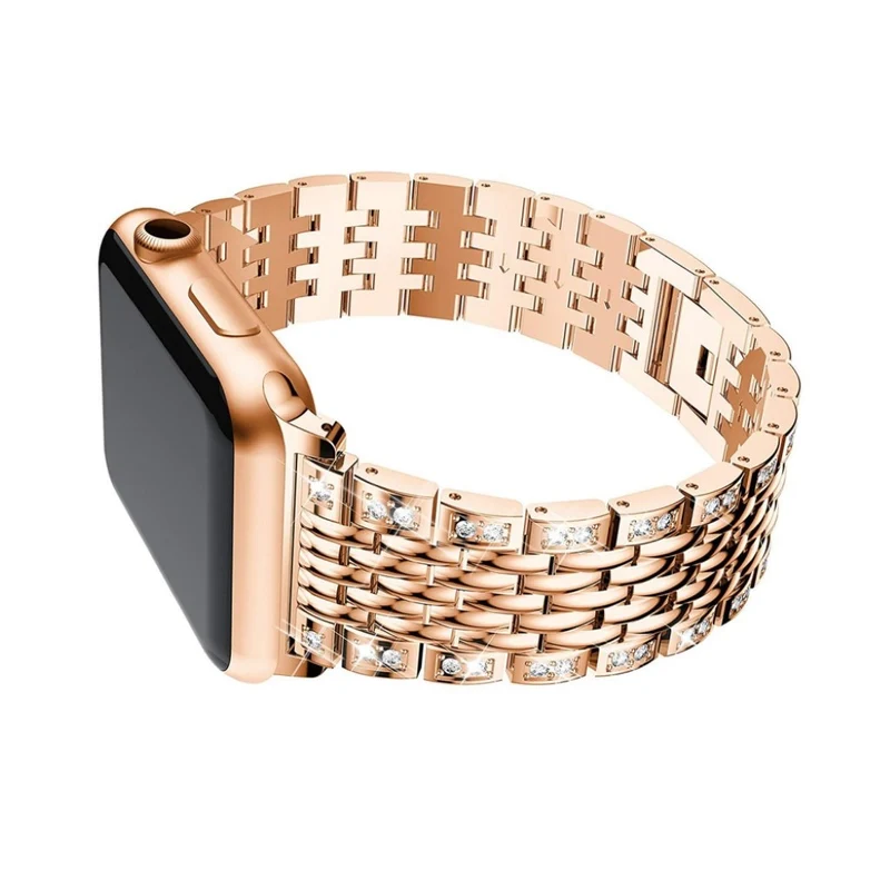 Cool Apple Watch Series 4 44mm Metall und Strass armband