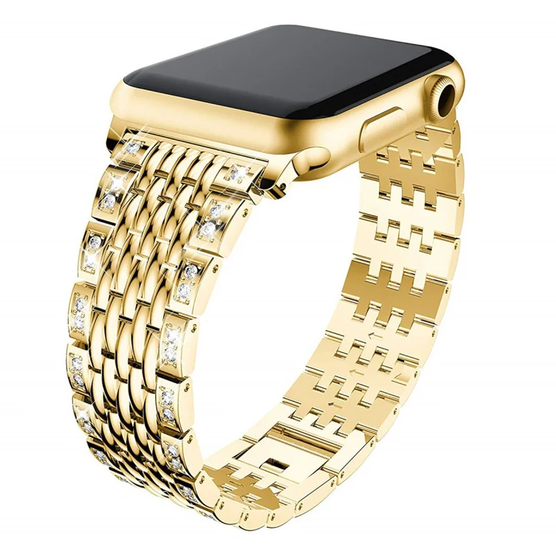 Cool Apple Watch Series 4 44mm Metall und Strass armband