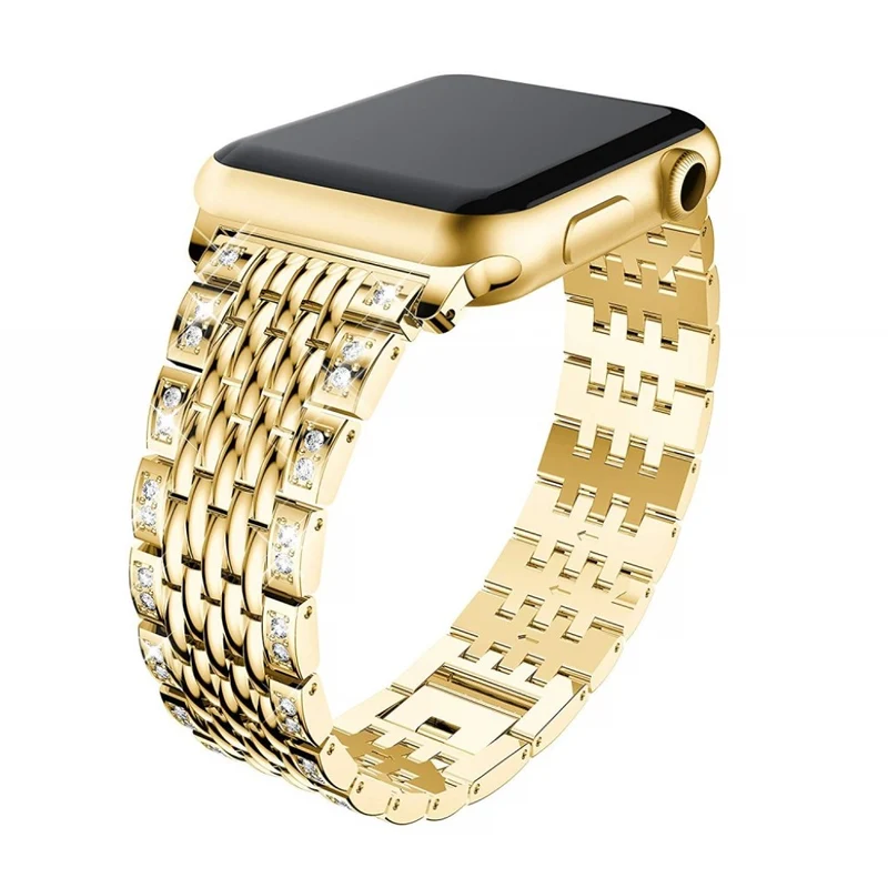 Cool Apple Watch Series 4 44mm Metall und Strass armband
