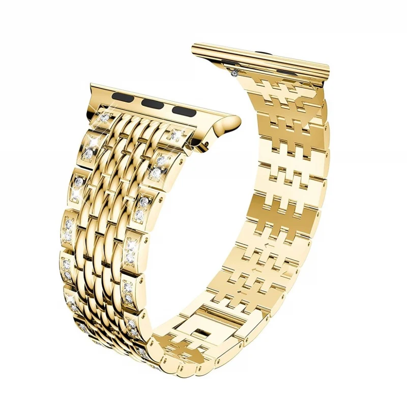 Cool Apple Watch Series 4 44mm Metall und Strass armband