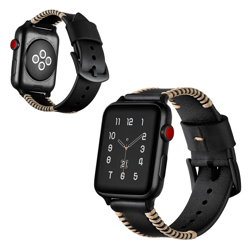 Apple Watch Series 5 40mm / Apple Watch 40mm Echtes Leder armband
