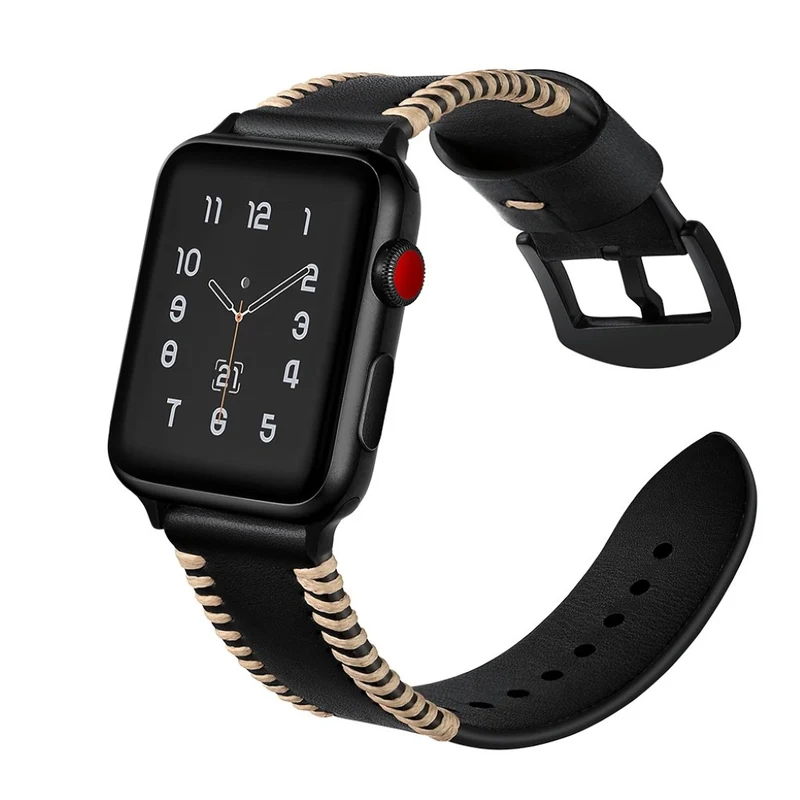 Apple Watch Series 5 40mm / Apple Watch 40mm Echtes Leder armband