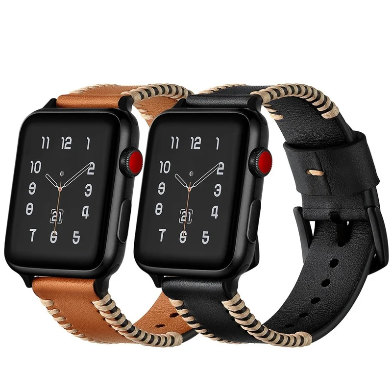 Apple Watch Series 5 40mm / Apple Watch 40mm Echtes Leder armband