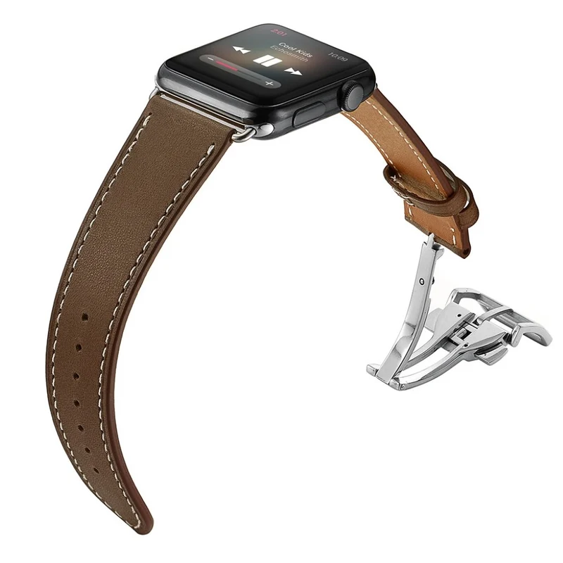 Apple Watch Series 5 40mm / Apple Watch 40mm Echtes Leder armband