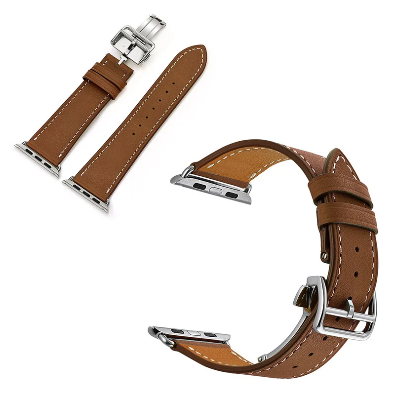 Apple Watch Series 5 40mm / Apple Watch 40mm Echtes Leder armband