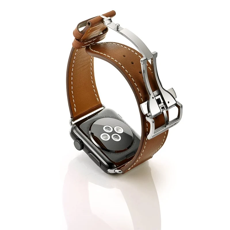 Apple Watch Series 5 40mm / Apple Watch 40mm Echtes Leder armband